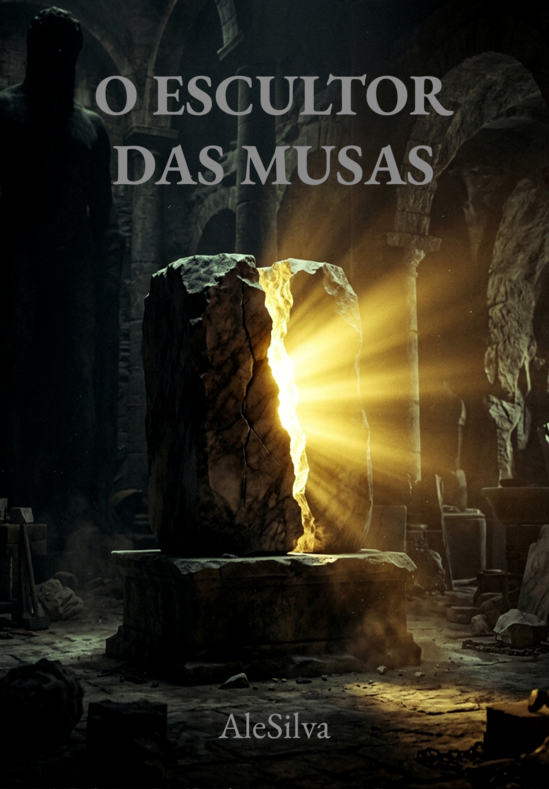 Capa do Livro O Escultor das Musas — AleSilva